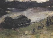 Lovis Corinth Motive from Walchensee oil